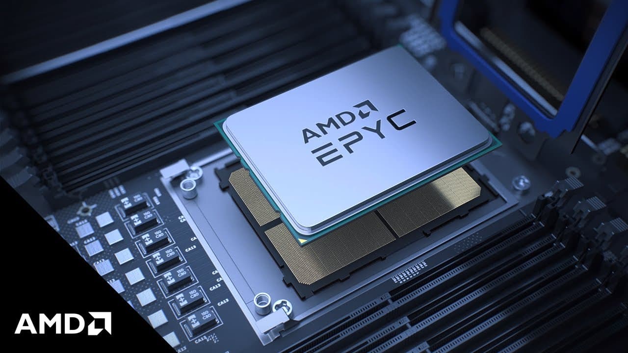 AMD EPYC Background Wallpaper